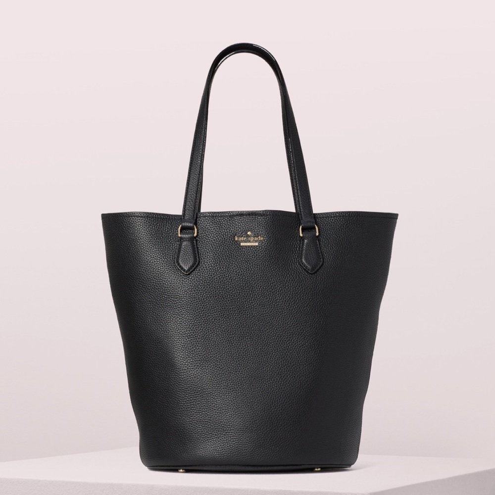 Kate Spade Jackson Kristin Black Handbag Tote - Picture 5 of 6